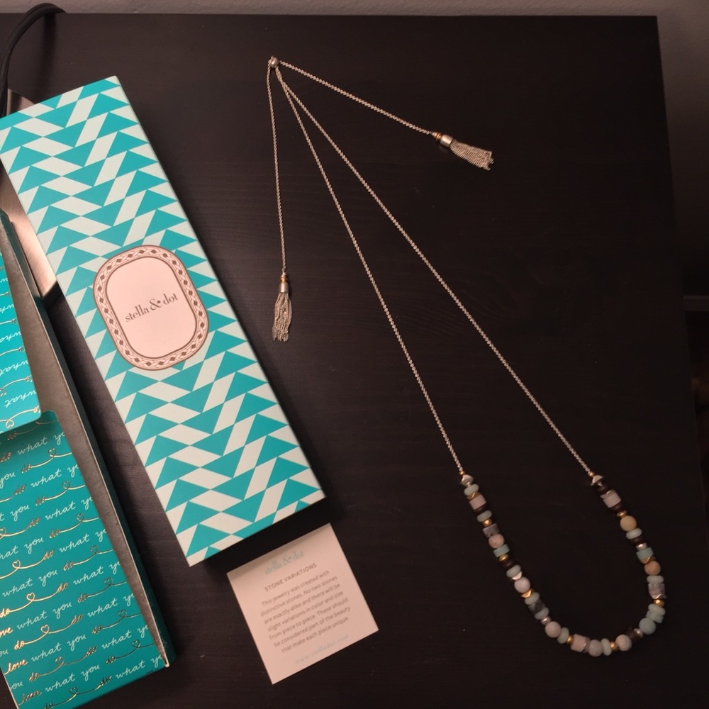 Stella & Dot Anda Intention Necklace | Balance